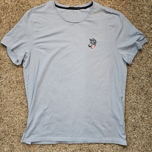 Greyson Sky Blue Tee with Graphic